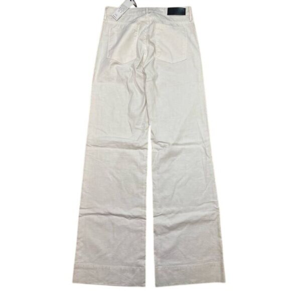 Parker Smith Palazzo Pant in Blanc - Picture 4 of 6